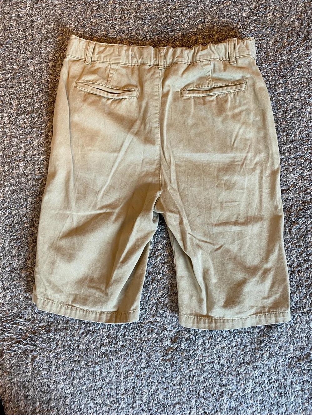The Children's Place Tan Khaki Flat-Front Boy’s Shorts